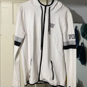 Victoria secret White workout Sweater/Jacket